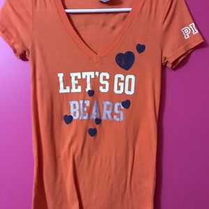 PINK chicago bears vneck